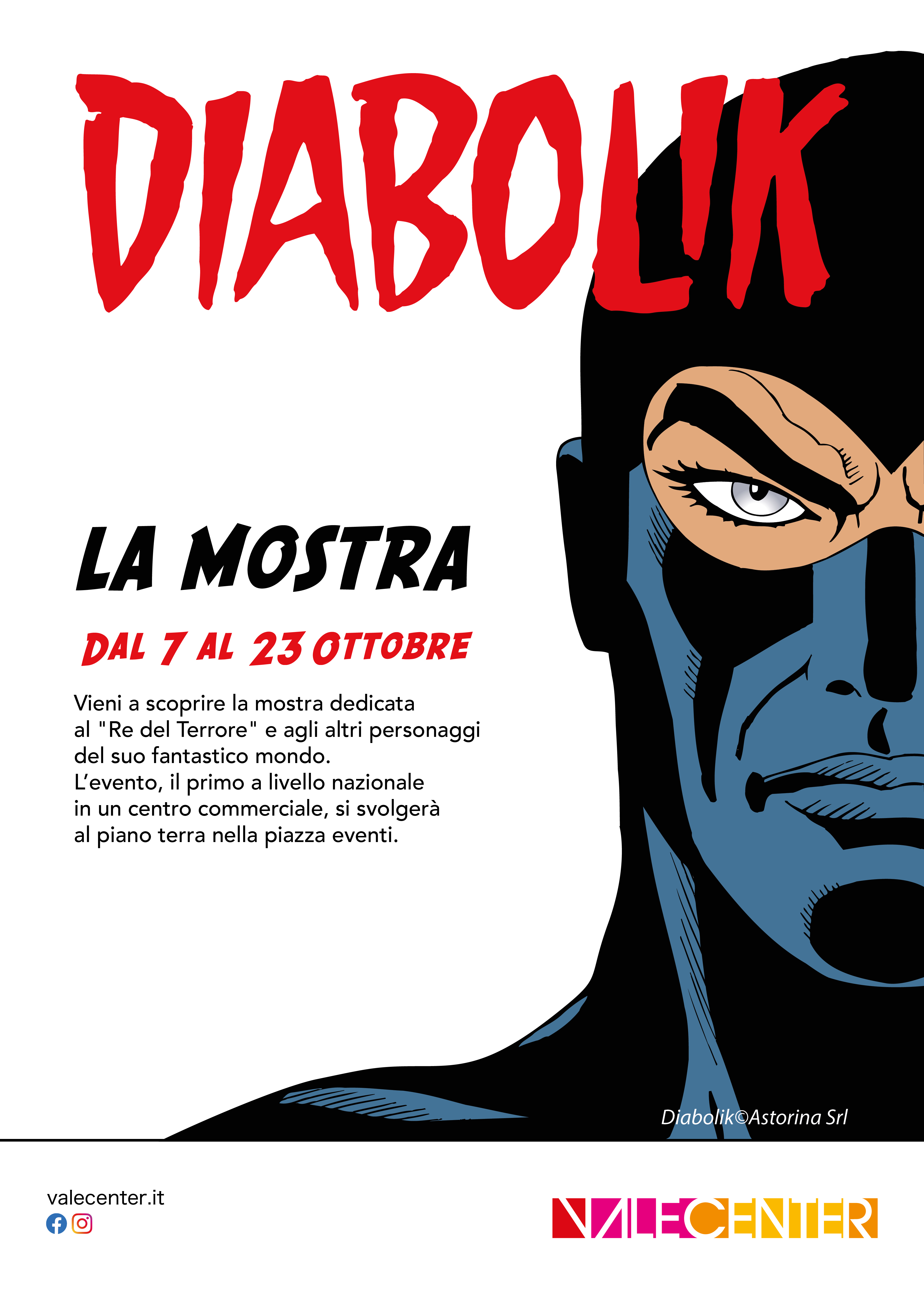 Immagine news Diabolik al Valecenter