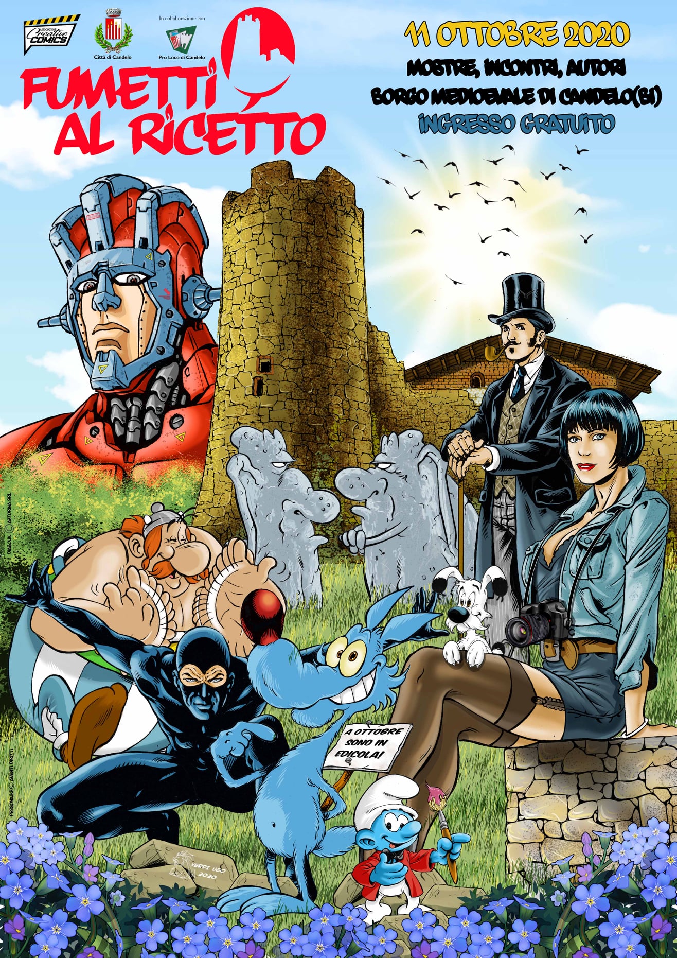 Immagine news Fumetti al Ricetto 2020