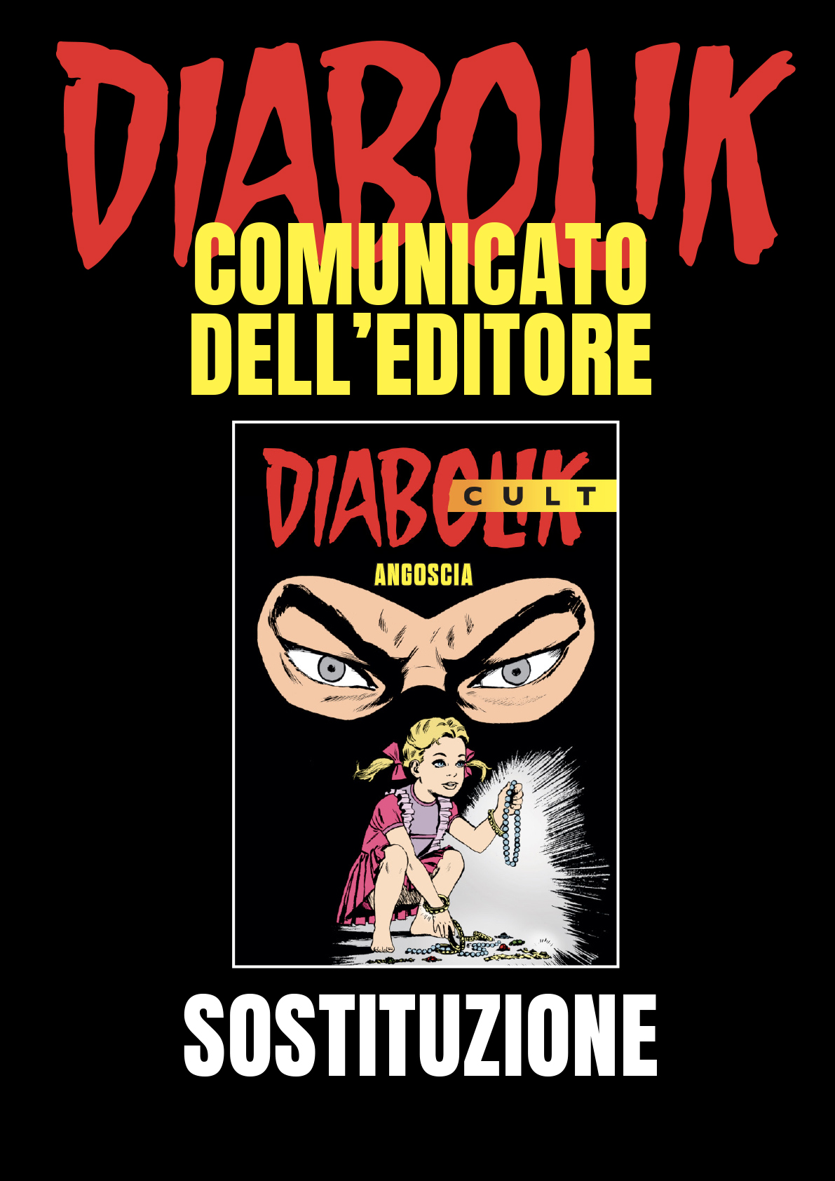 Immagine news Comunicato ufficiale