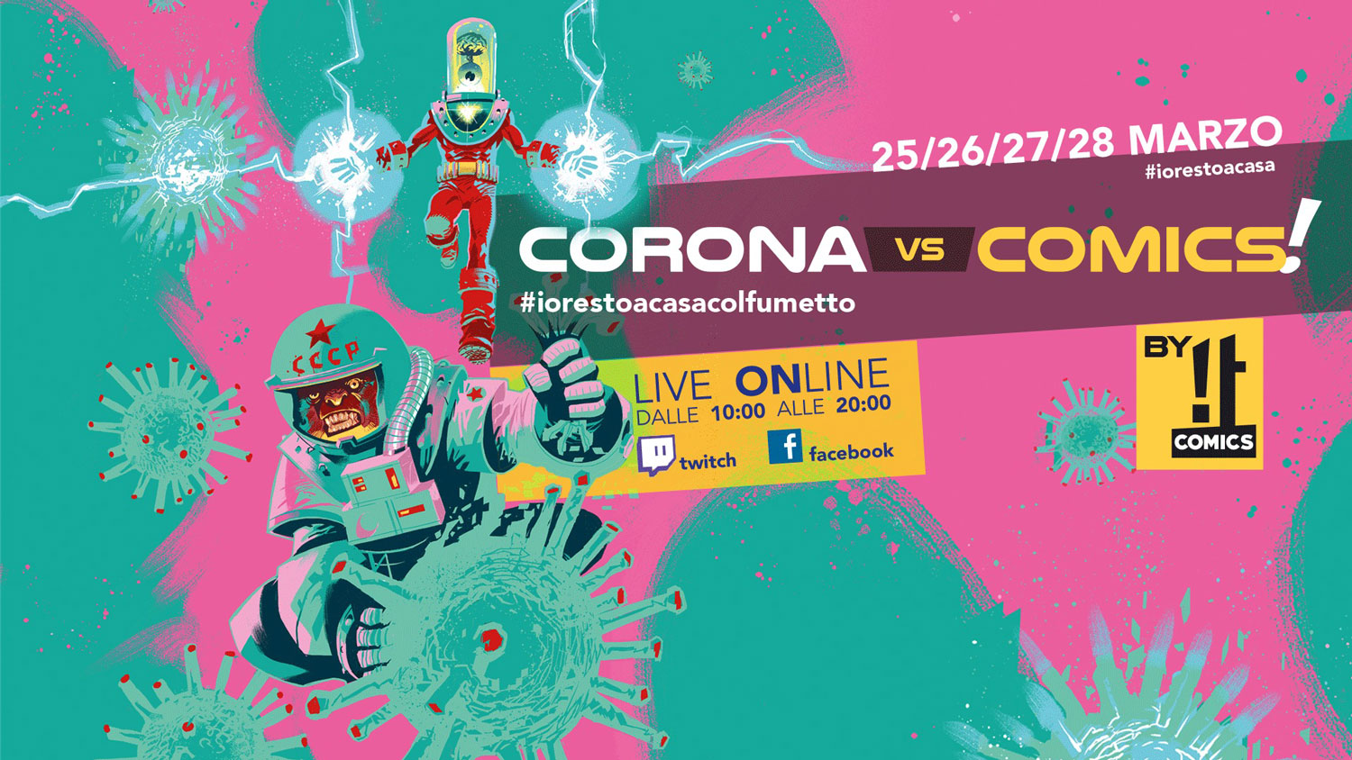 Immagine news Corona VS Comics