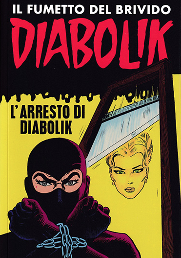 Copertina L'arresto di Diabolik