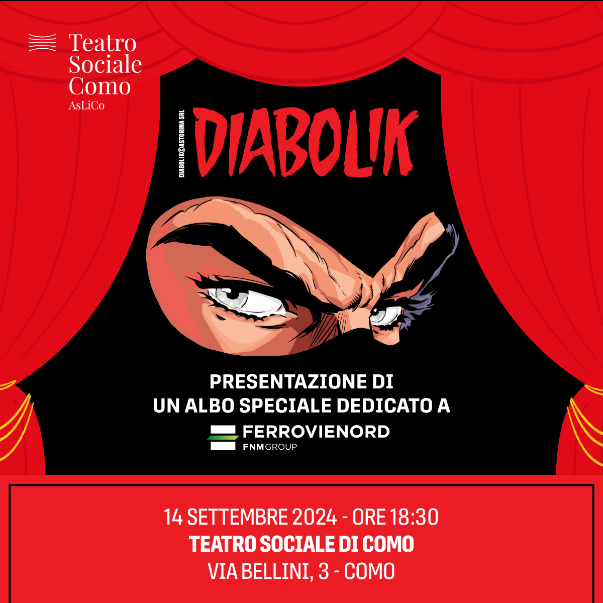 Immagine news A teatro con Diabolik