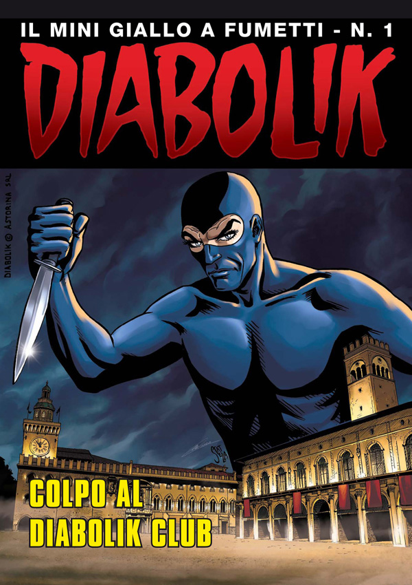Copertina Colpo al Diabolik Club
