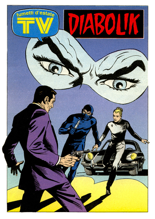 Copertina Applausi per Diabolik