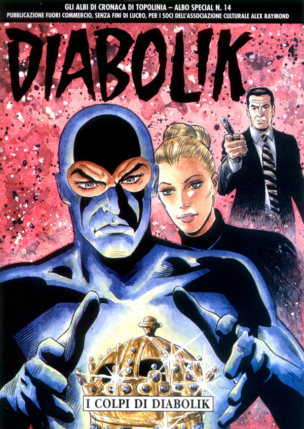 Copertina I colpi di Diabolik
