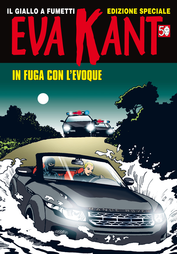 Copertina In fuga con l'Evoque