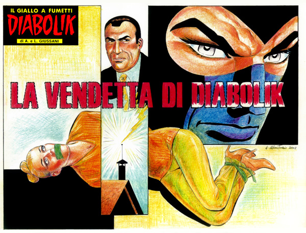 Copertina La vendetta di Diabolik