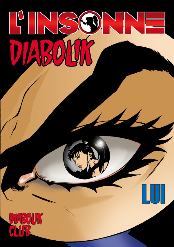 Copertina L'insonne Diabolik: lui