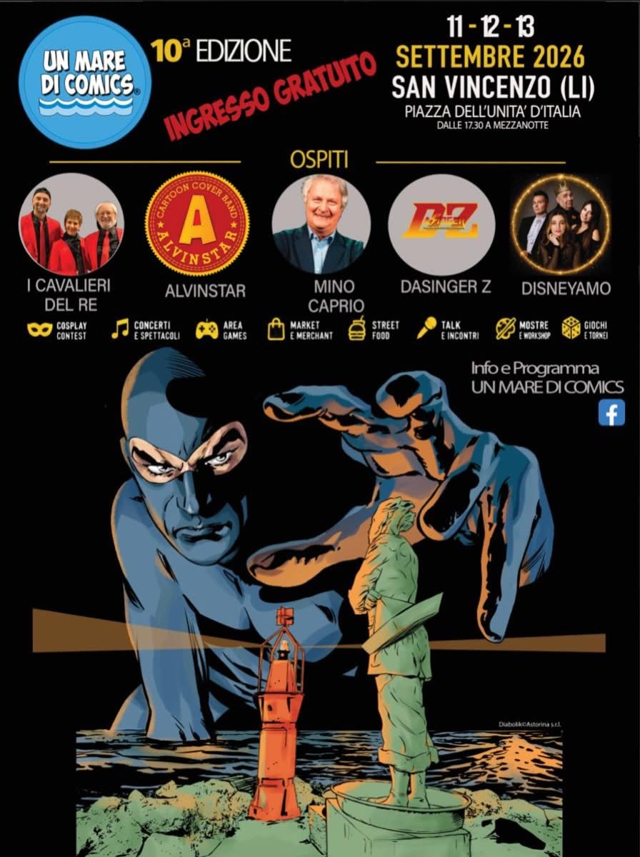 Immagine news UN MARE DI COMICS 2026