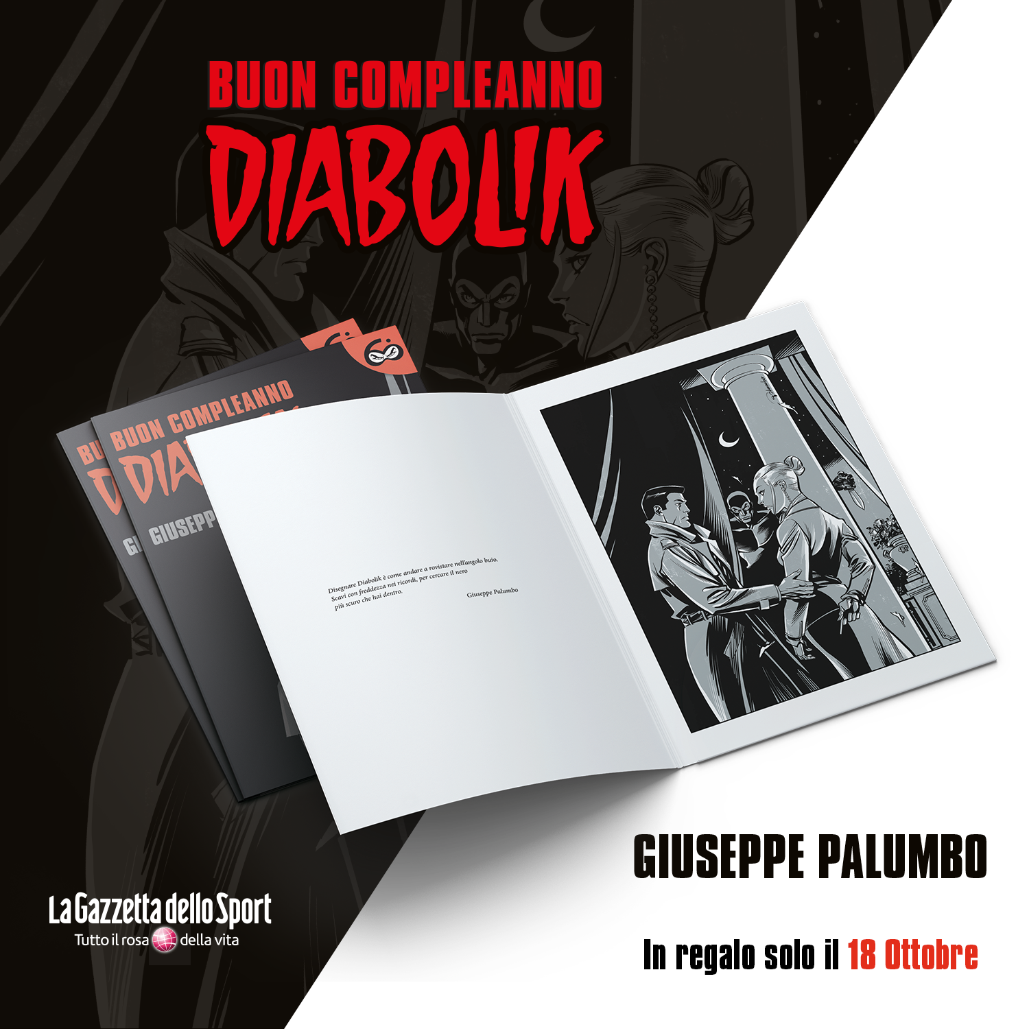 Immagine news Buon compleanno Diabolik!
