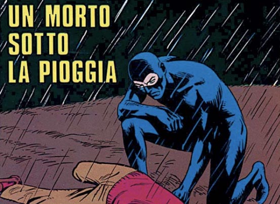 Un morto sotto la pioggia