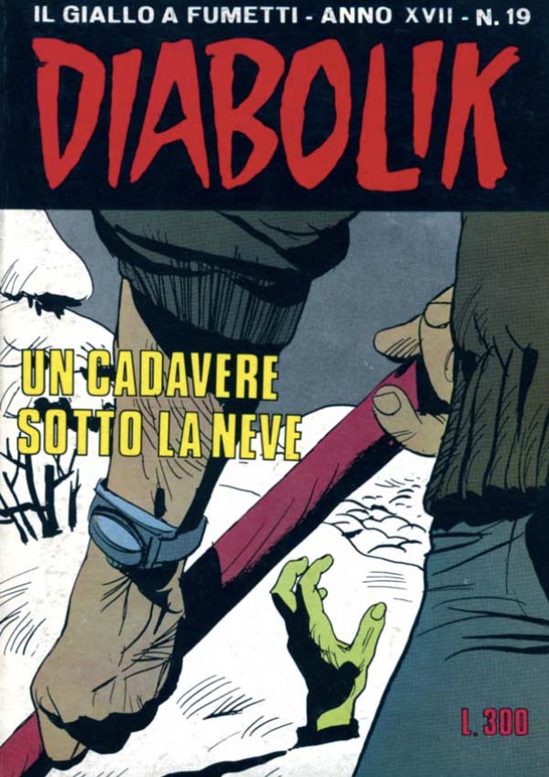 Un cadavere sotto la neve