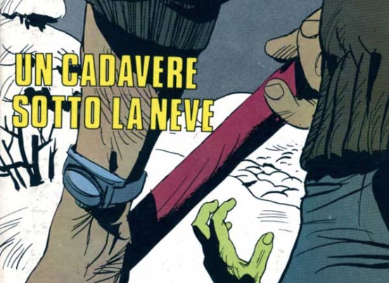 Un cadavere sotto la neve