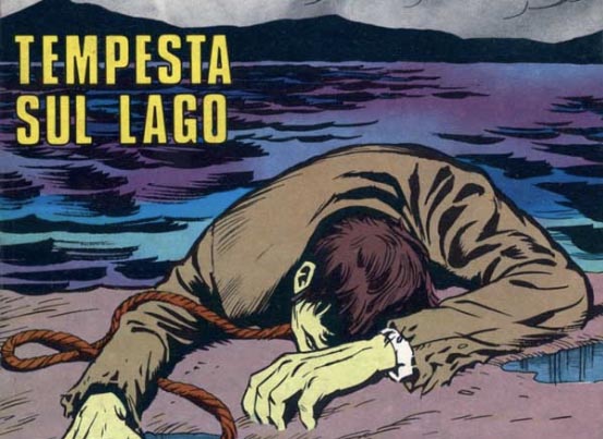 Tempesta sul lago
