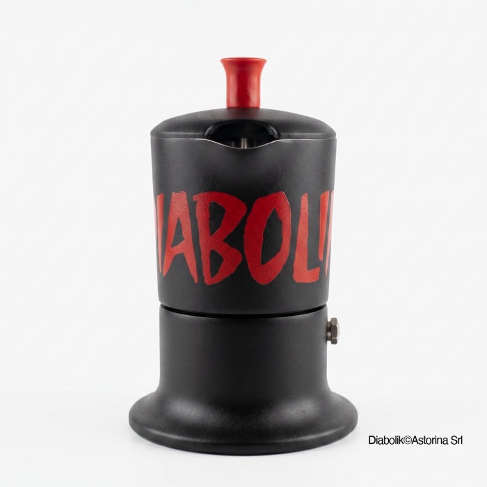 2 - Caffettiera Diabolik logo - special edition