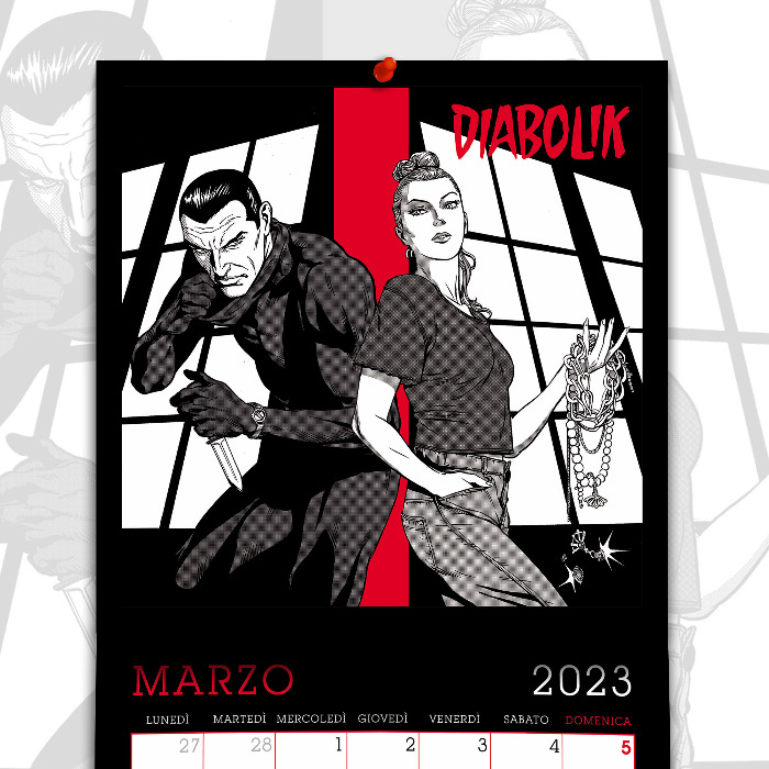 Kalendario Variant cover 2023 | © Astorina