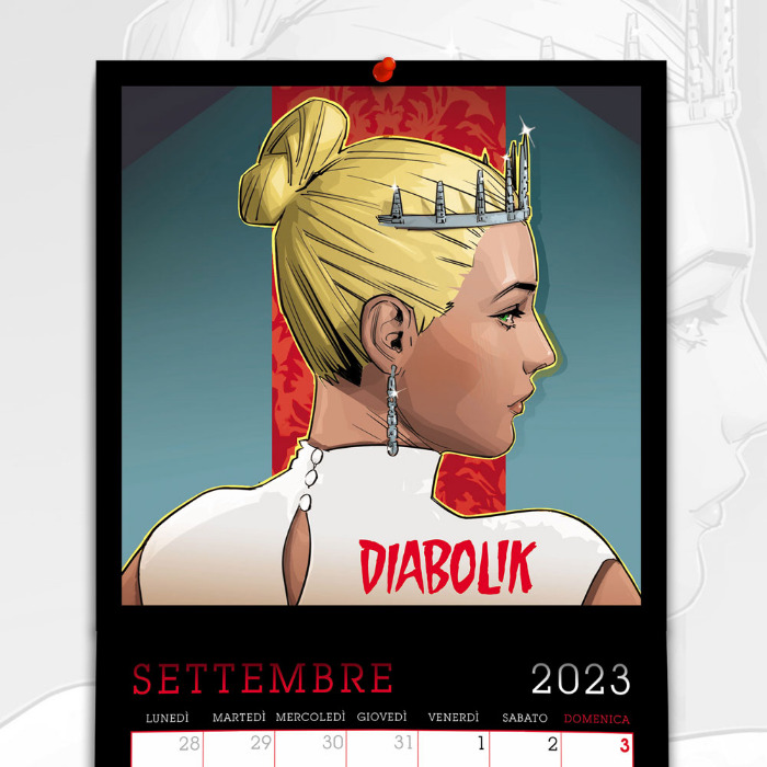 Kalendario Variant cover 2023 | © Astorina
